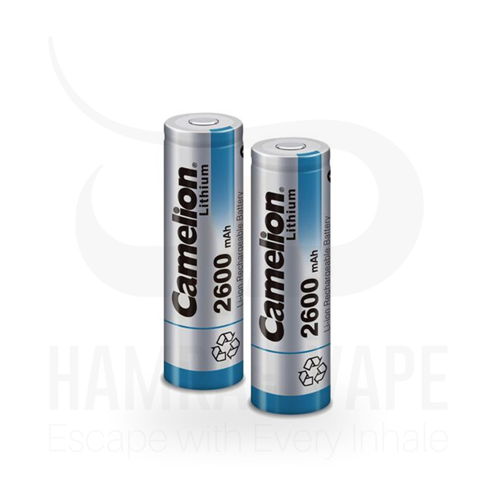 باتری ۱۸۶۵۰ کاملیون ۲۶۰۰ میلی آمپر – Battery 18650 Camelion 2600mAh