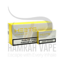 فیلتر سیگار هیتس ارمنی زرد – Heets yellow