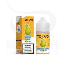 سالت نیکوتین سوپرکول بمب گلابی یخ برند توکیو – TOKYO SUPER COOL PEAR ICE Salt 30ML