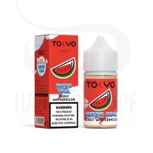 سالت نیکوتین سوپرکول بمب هندوانه یخ برند توکیو – Tokyo Super Cool Burst Watermelon Salt 30ML