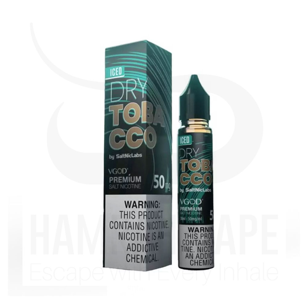 سالت ویگاد تنباکو یخ – VGOD DRY TOBACCO ICED 30ML