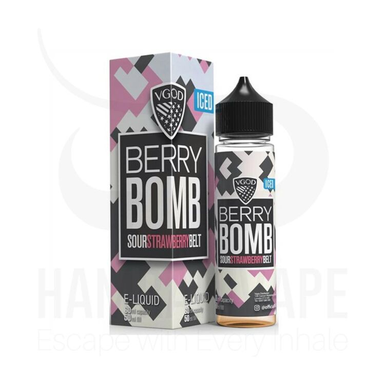 جویس ویگاد بمب توت فرنگی یخ – VGOD JUICE BERRY BOMB ICE