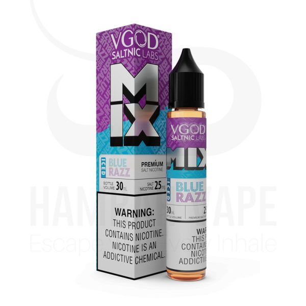 Vgod salt 25mg Mix Blue razz