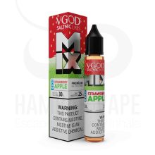 سالت ویگاد سیب توت فرنگی یخ – VGOD Mix strawberry apple iced