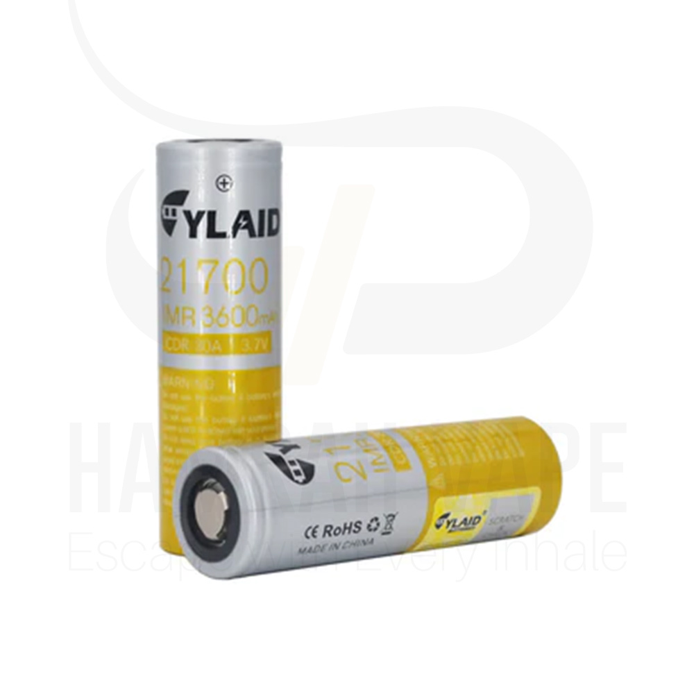 باتری ویپ 21700 وای لید 3600 میلی آمپر – YLAID IMR21700 Battery 360‪0mAh