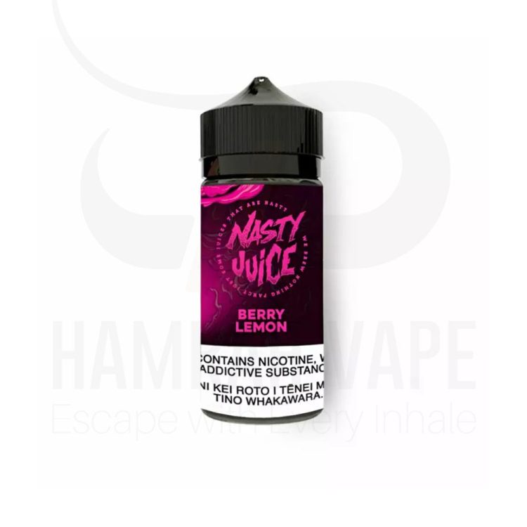 جویس انگور سیاه لیمو نستی – nasty juice Blackcurrant lemonade wicked haze 60ml