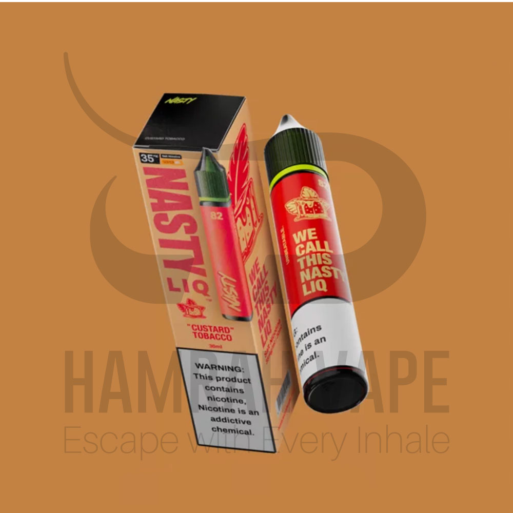 سالت نستی تنباکو کاستارد – NASTY LIQ CUSTARD TOBACCO SALT