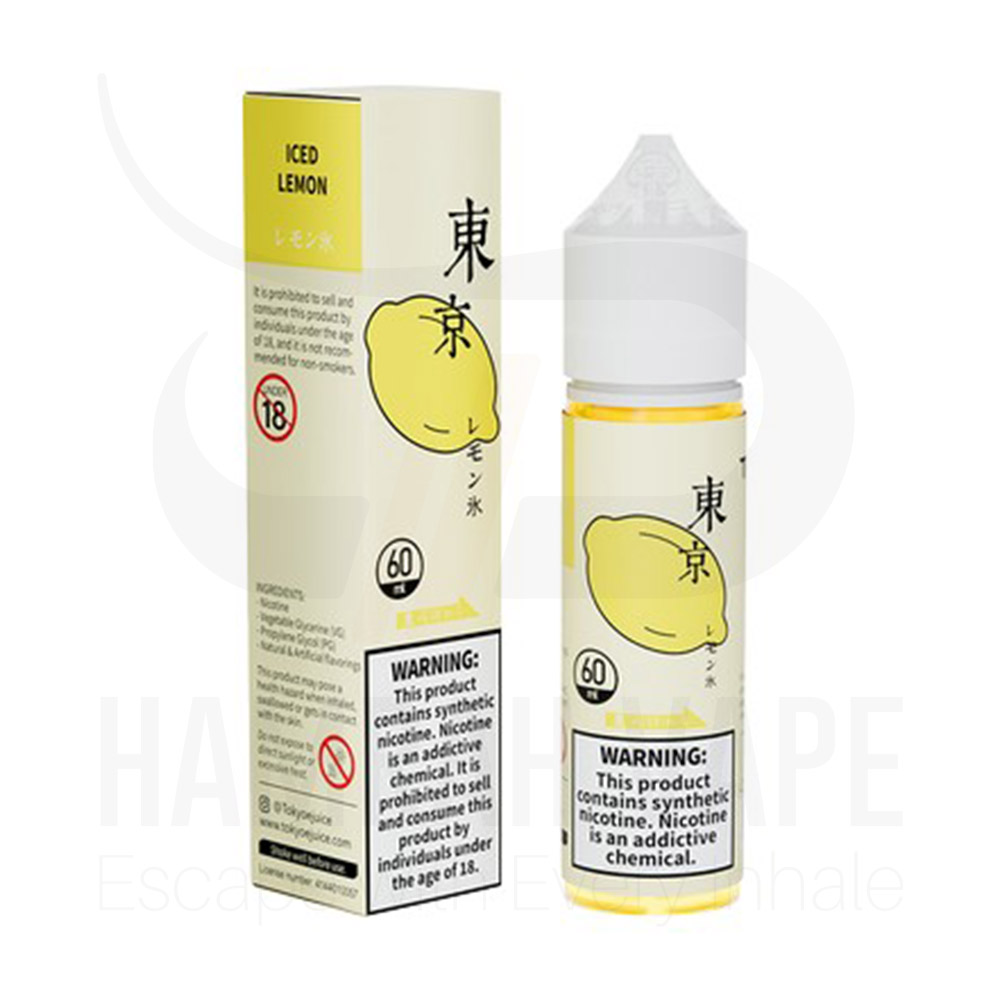 ایجوس لیمو  یخ کمپانی توکیو – Tokyo Iced LEMON E-JUICE 60ml
