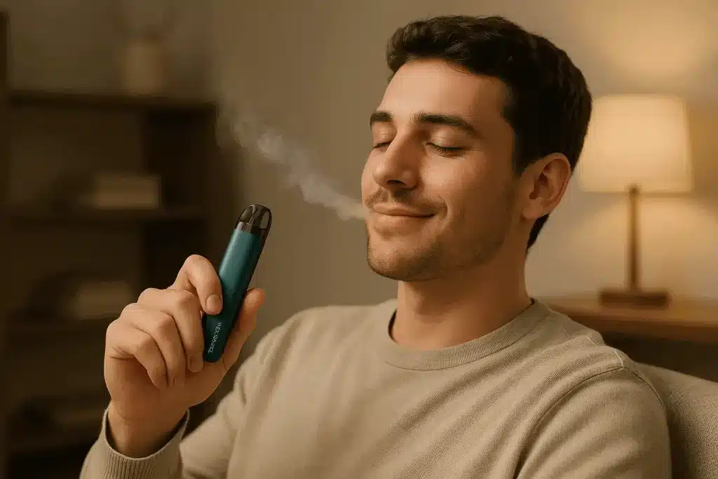 سهولت استفاده از پاد در بررسی ساندر کیو ۲ گیک ویپ برای مبتدیان و ترک سیگار