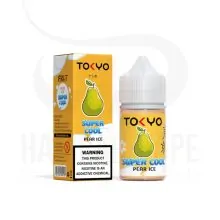 سالت نیکوتین سوپرکول بمب گلابی یخ برند توکیو – TOKYO SUPER COOL PEAR ICE Salt 30ML