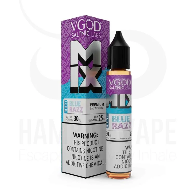سالت ویگاد تمشک آبی یخ – VGOD Mix Blue razz