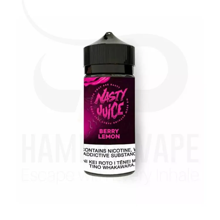 جویس انگور سیاه لیمو نستی – nasty juice Blackcurrant lemonade wicked haze 60ml